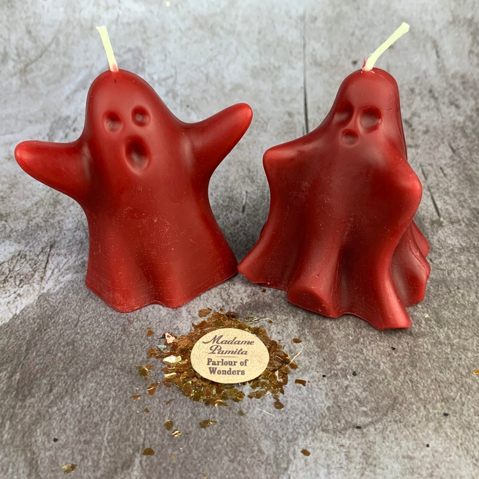 Beeswax Wishing Ghosts Spell Candle Set