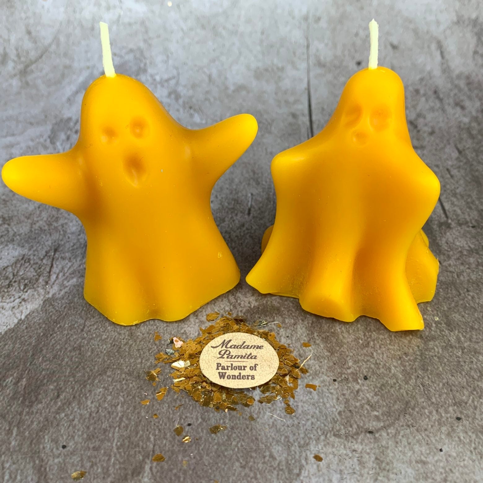 Beeswax Wishing Ghosts Spell Candle Set