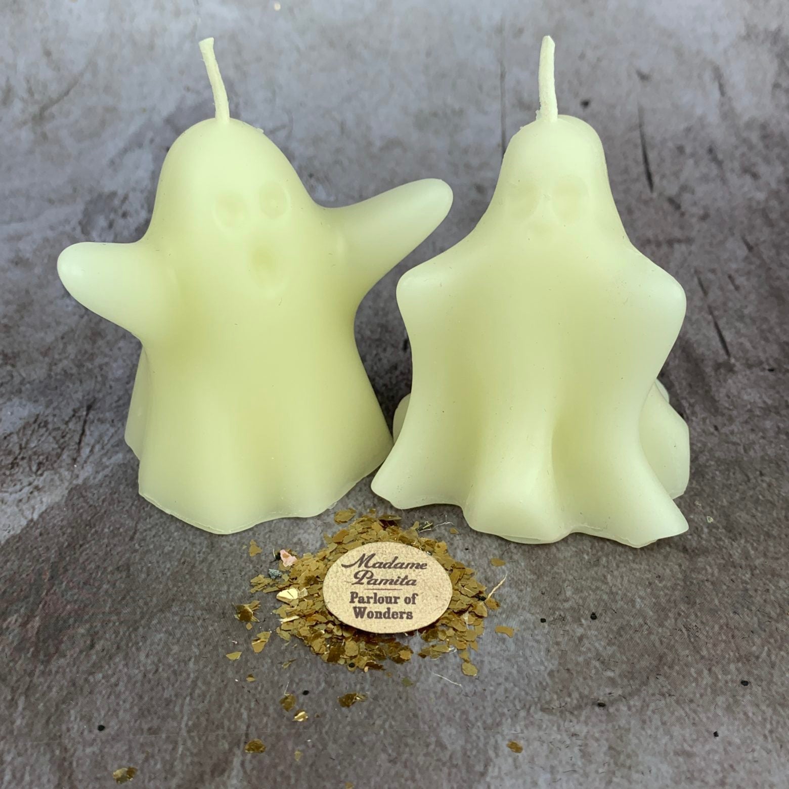 Beeswax Wishing Ghosts Spell Candle Set