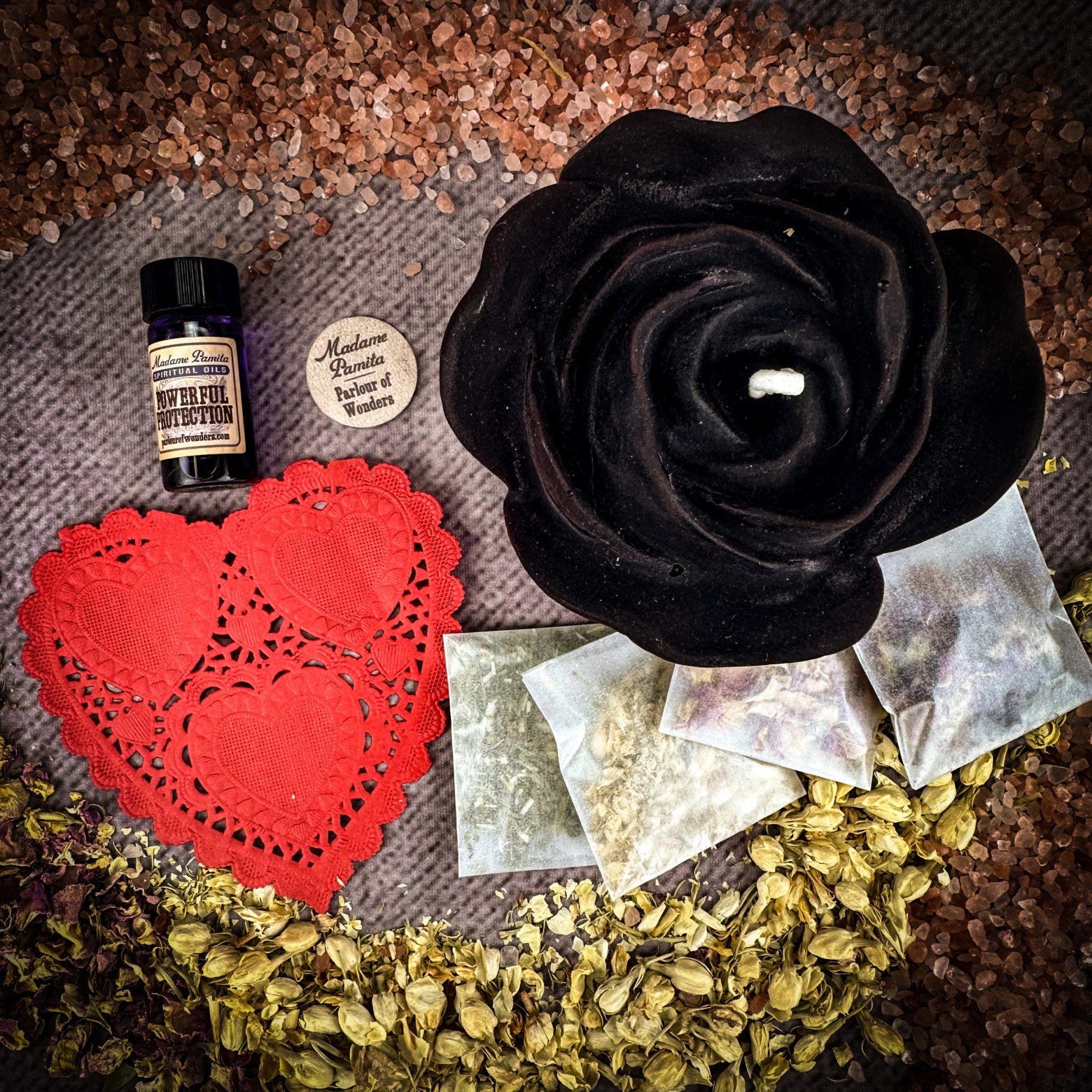 Rose Romance Candle Spell Kit