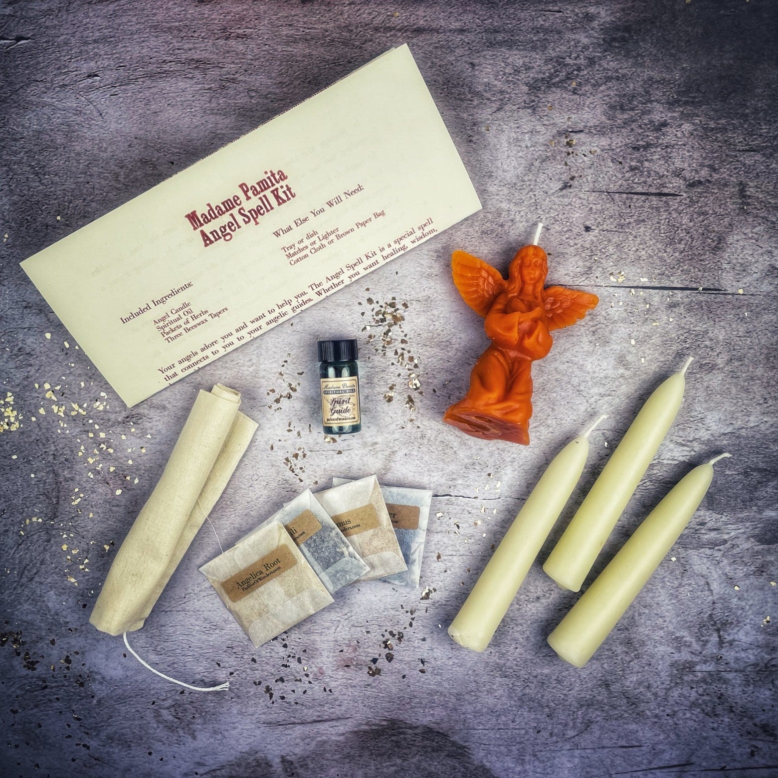 Angel Candle Spell Kit
