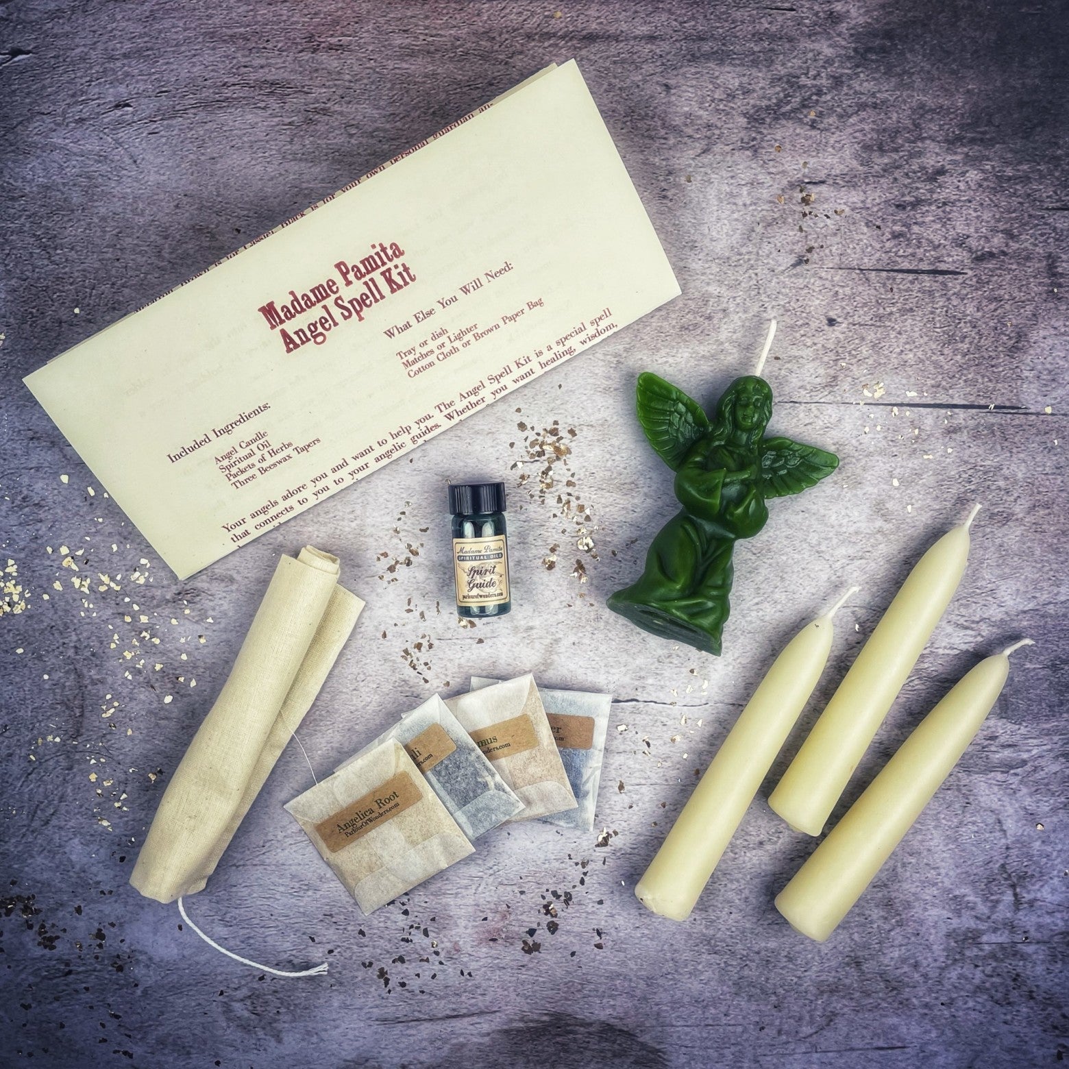 Angel Candle Spell Kit