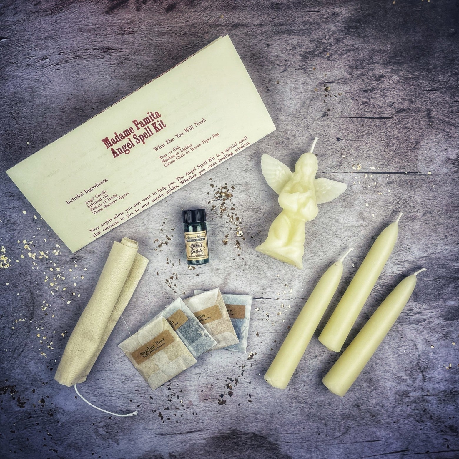 Angel Candle Spell Kit