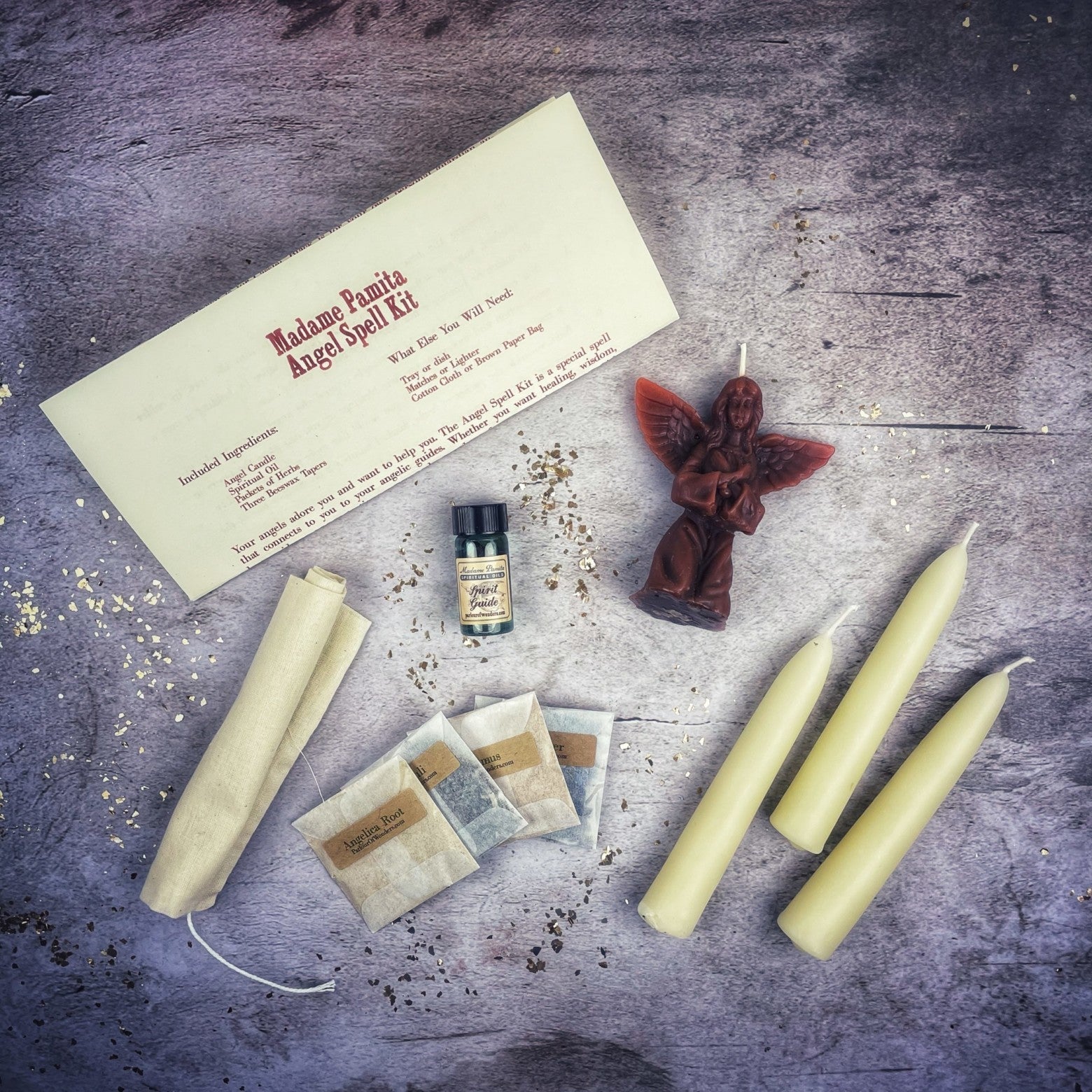 Angel Candle Spell Kit