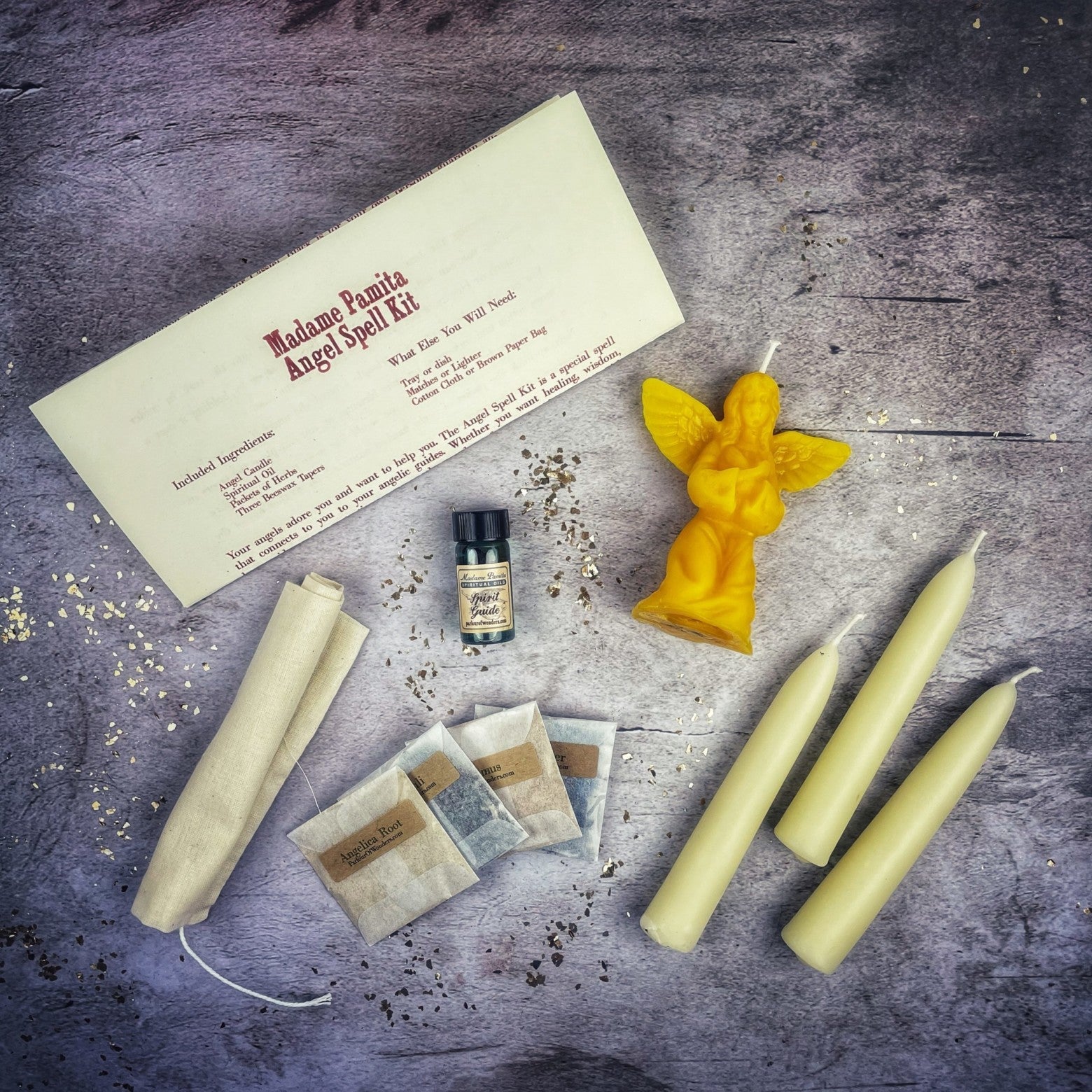 Angel Candle Spell Kit