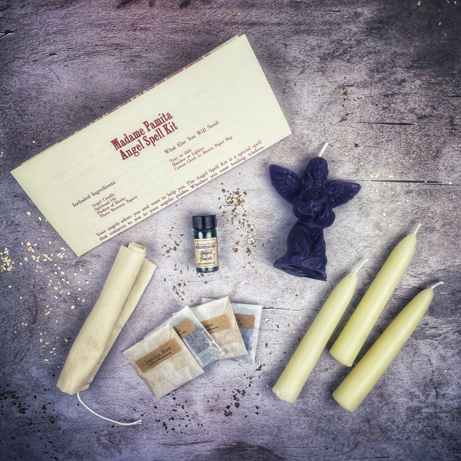 Angel Candle Spell Kit