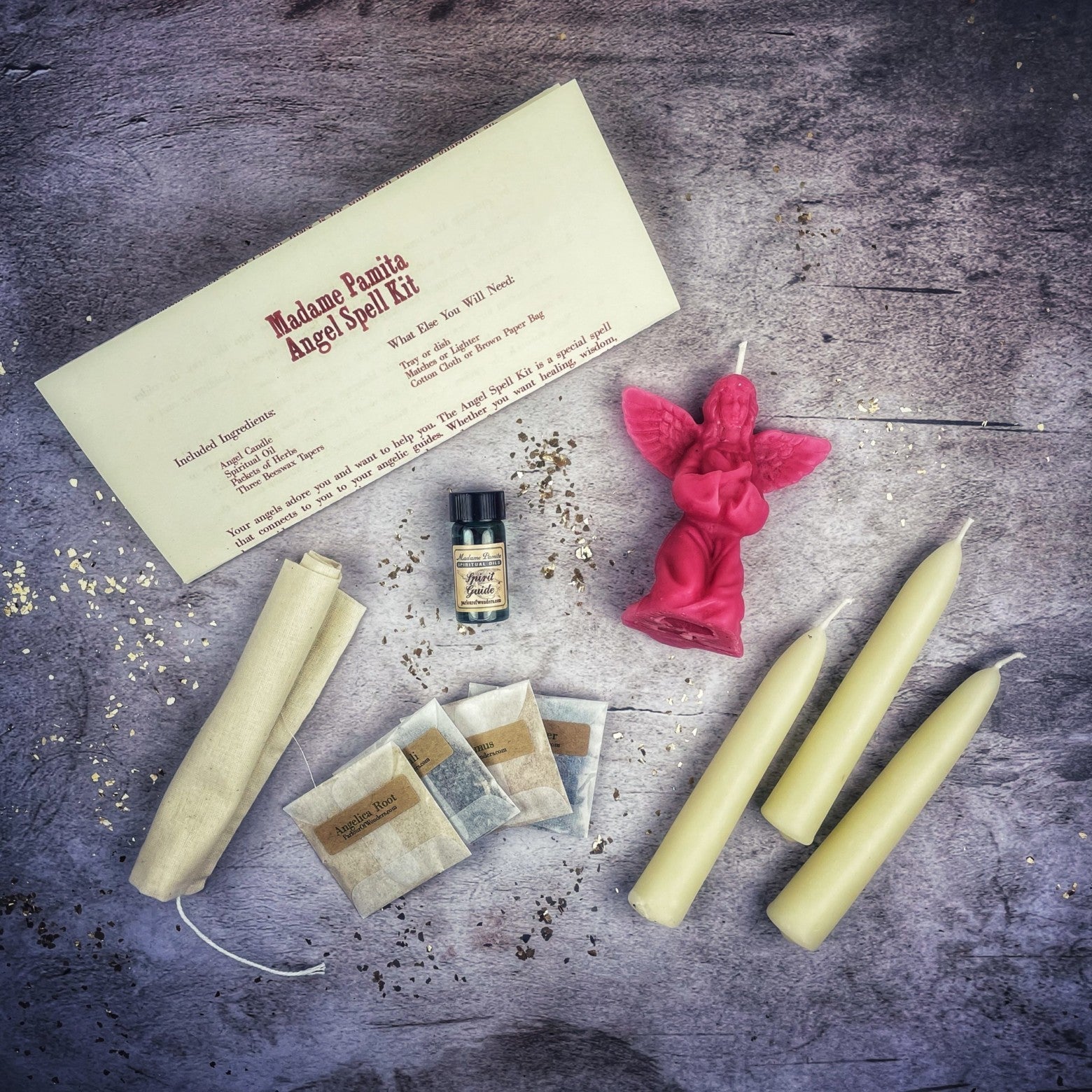 Angel Candle Spell Kit