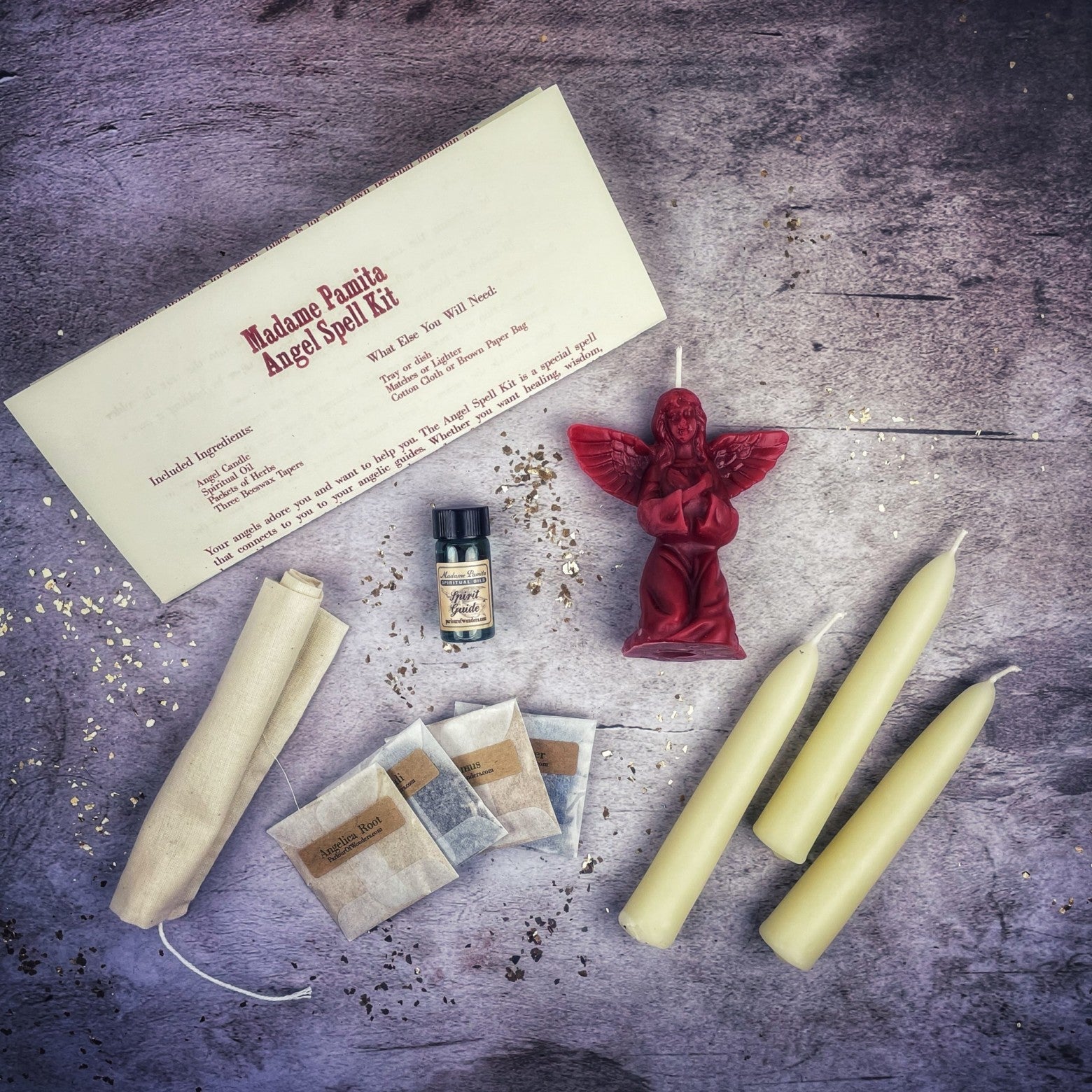 Angel Candle Spell Kit