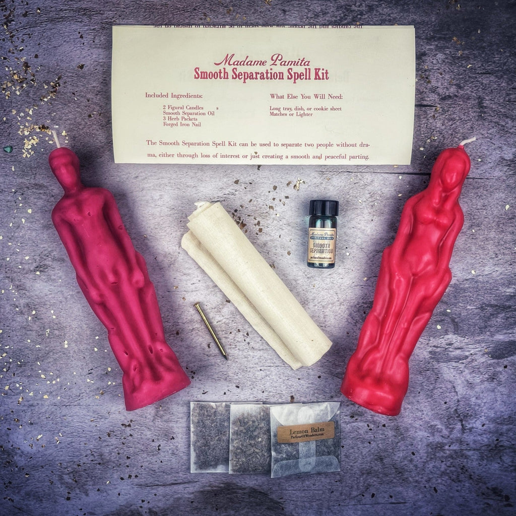 Smooth Separation Candle Spell Kit - Female/Male