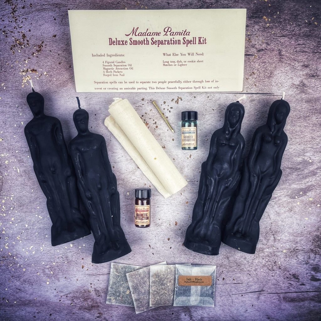 Deluxe Smooth Separation Candle Spell Kit - Female/Male