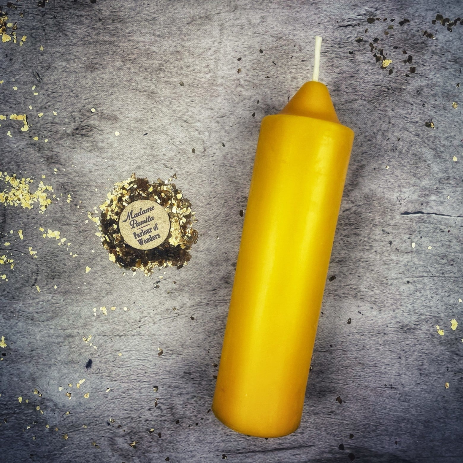 Beeswax Jumbo Pillar Candle