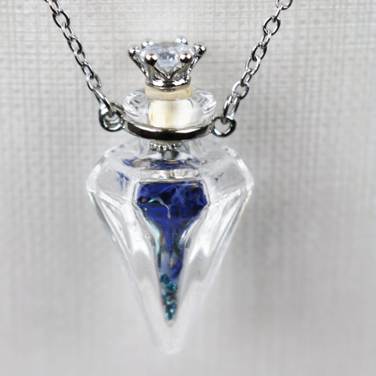 Glass Spell Bottle Necklace
