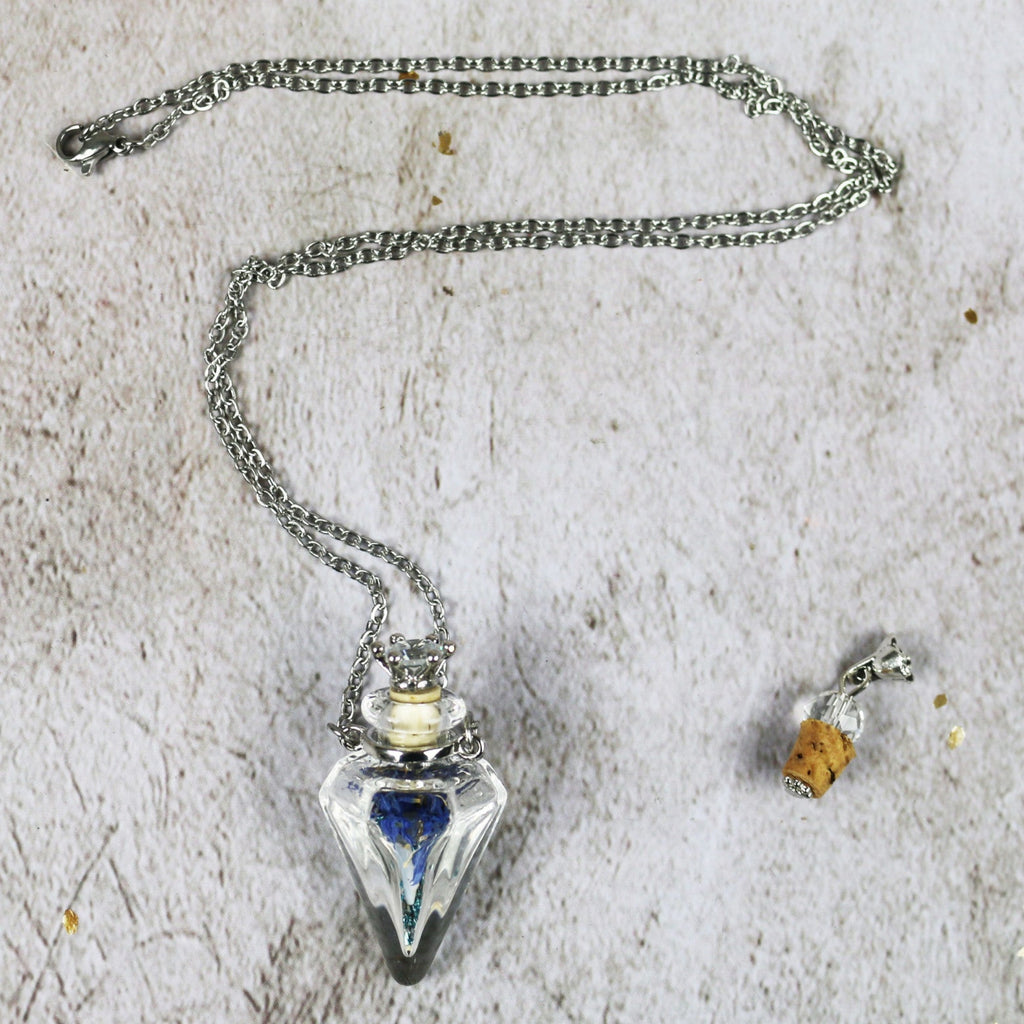 Custom Spell Bottle Necklace