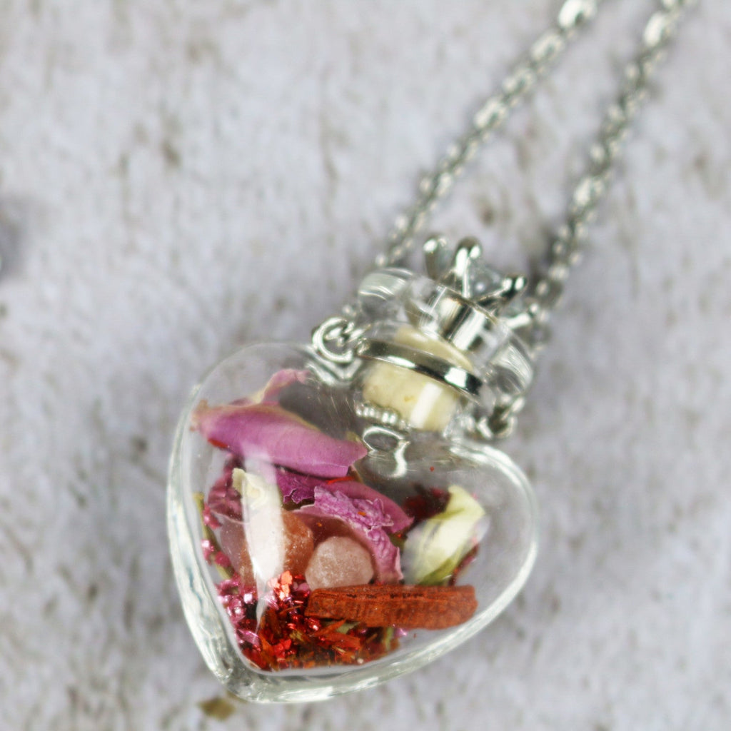 Custom Spell Bottle Necklace