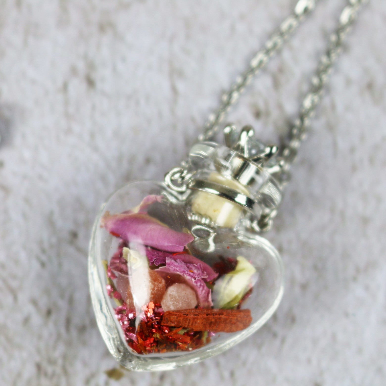 Custom Spell Bottle Necklace