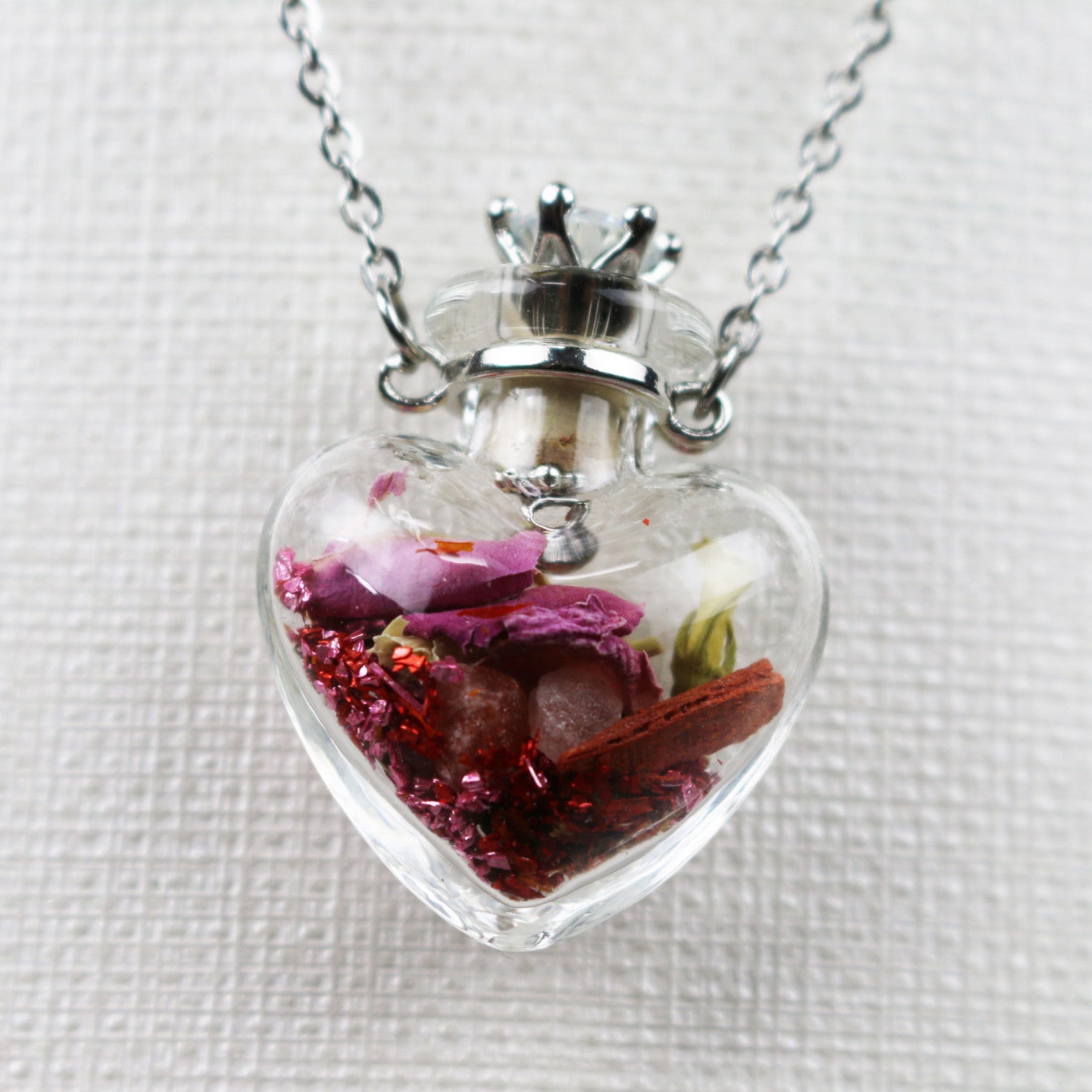 Custom Spell Bottle Necklace
