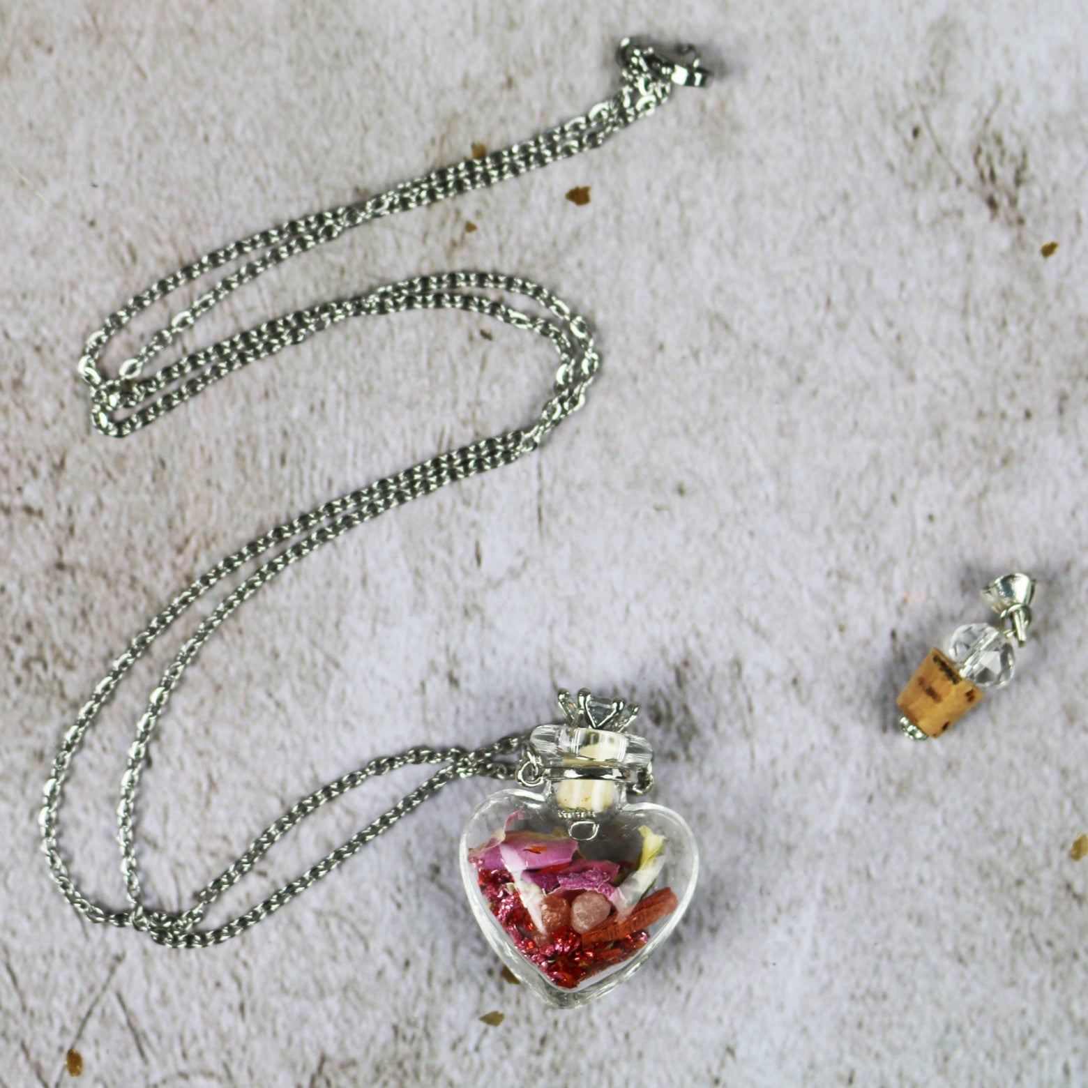 Custom Spell Bottle Necklace