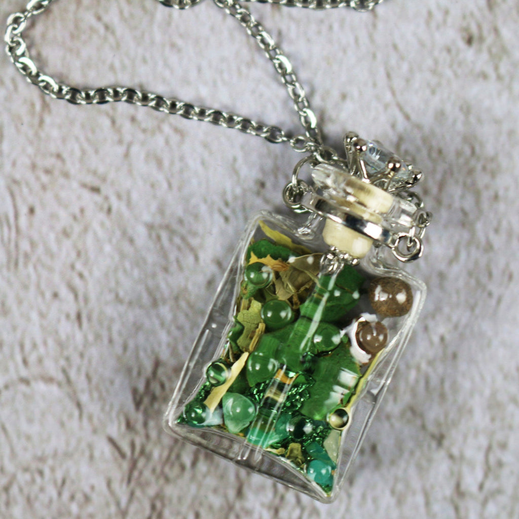 Custom Spell Bottle Necklace