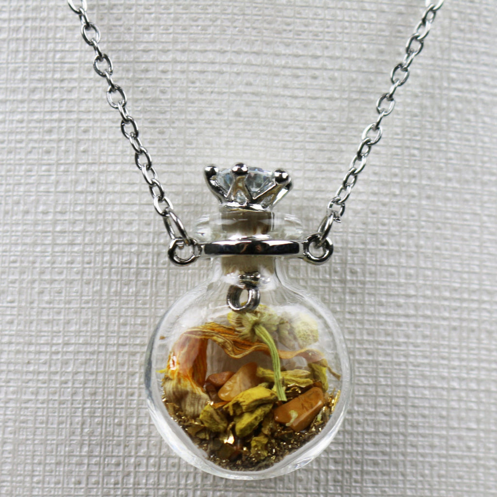 Custom Spell Bottle Necklace