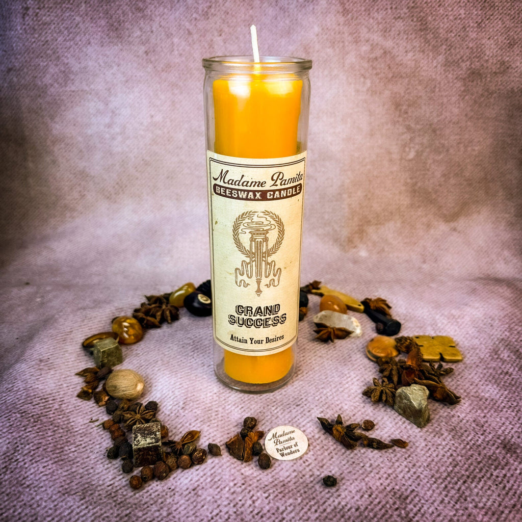 Madame Pamita Grand Success Beeswax Vigil Candle