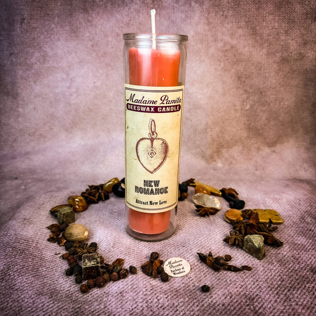 Madame Pamita New Romance Beeswax Vigil Candle
