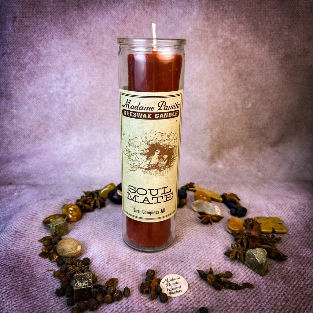 Madame Pamita Soul Mate Beeswax Vigil Candle