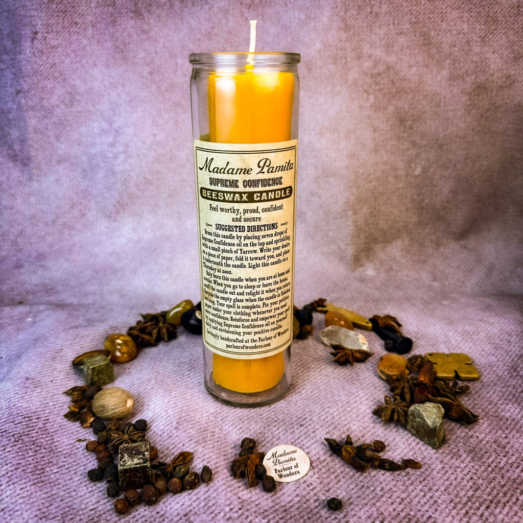 Madame Pamita Supreme Confidence Beeswax Vigil Candle