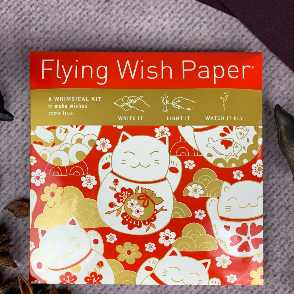 Flying Wish Paper Lucky Cats Mini Kit