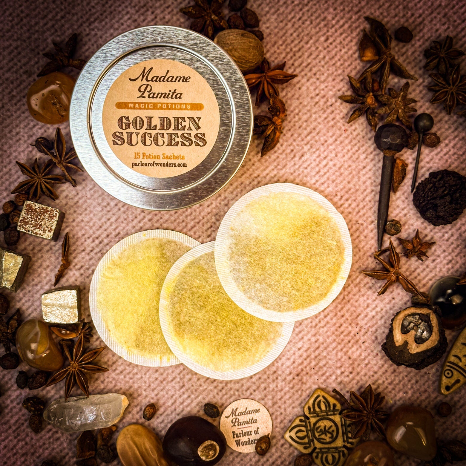 Golden Success Potion Spell Kit