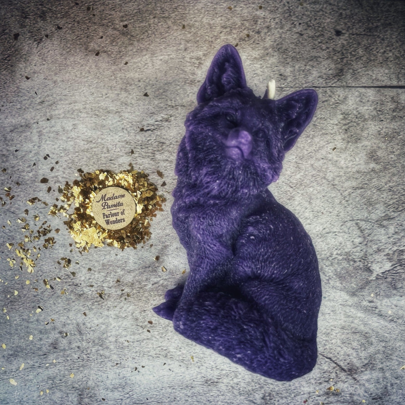 Beeswax Fast Fox Spell Candle