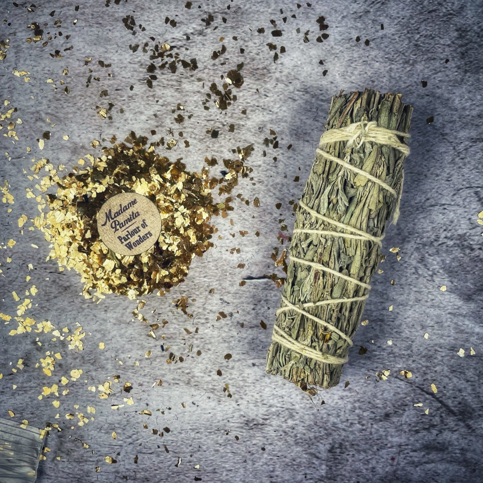 White Sage Purple Sage and Desert Magic Smudge - Wildharvested