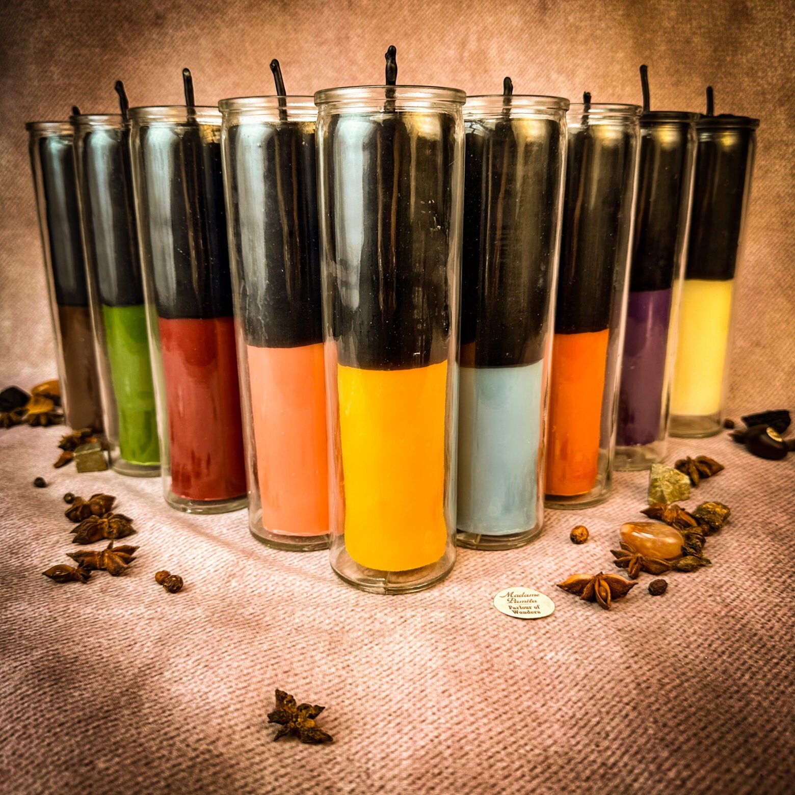 Pink Beeswax Reversing Vigil Candle and Vigil Refill