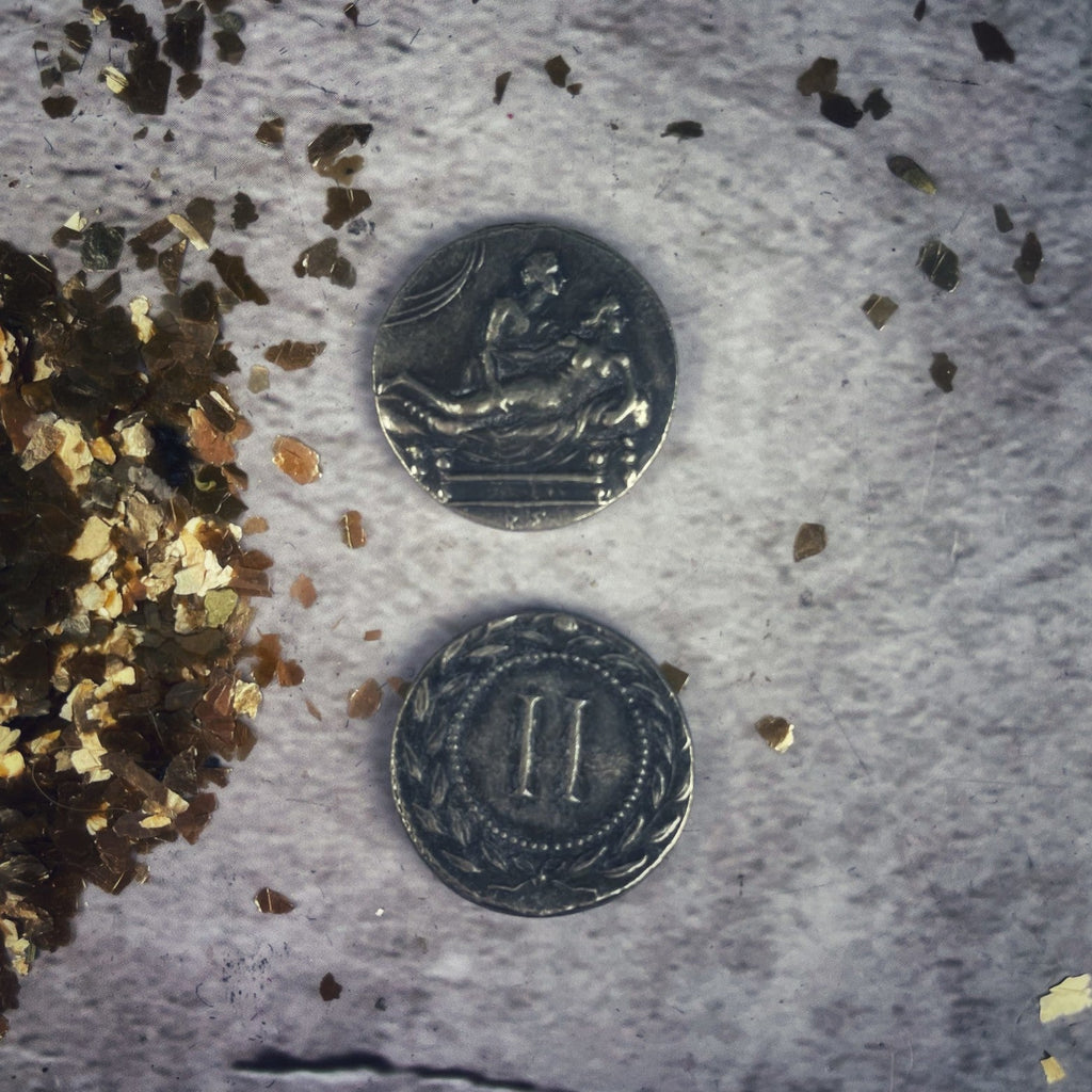 Roman Spintria Coin Erotic Amulet