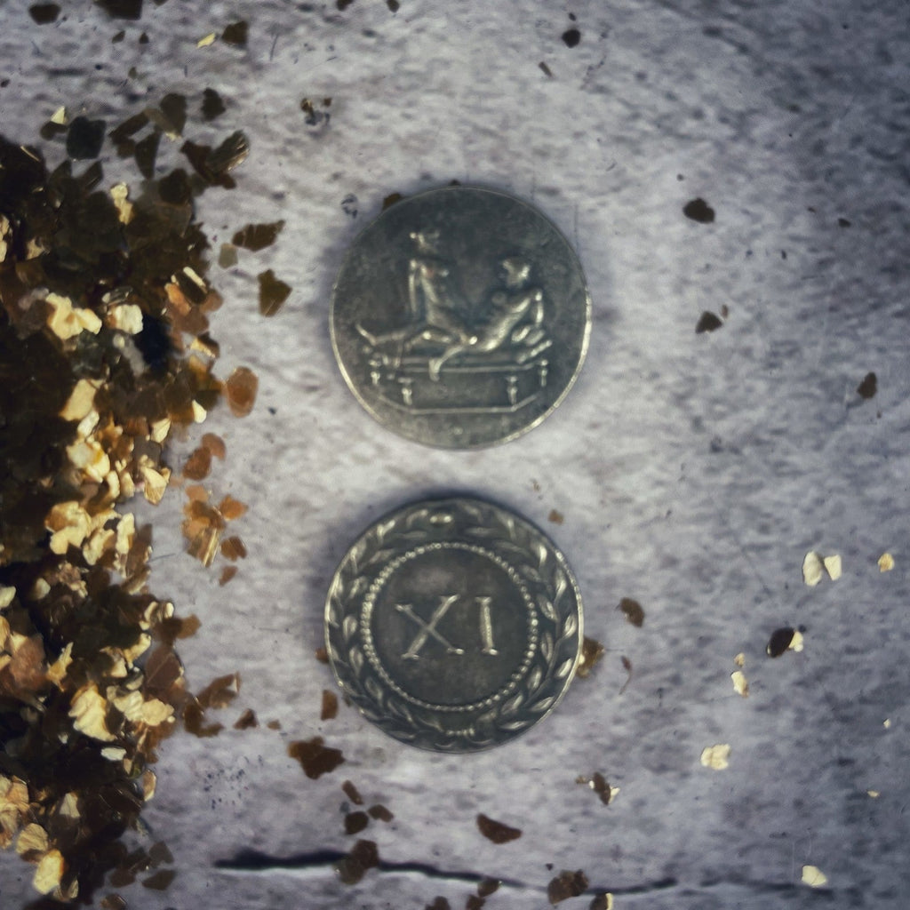 Roman Spintria Coin Erotic Amulet