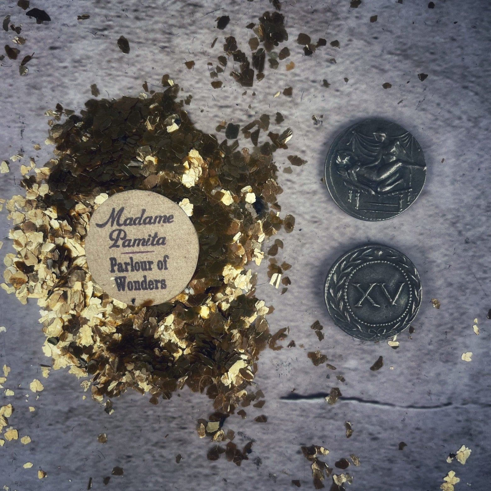 Roman Spintria Coin Erotic Amulet