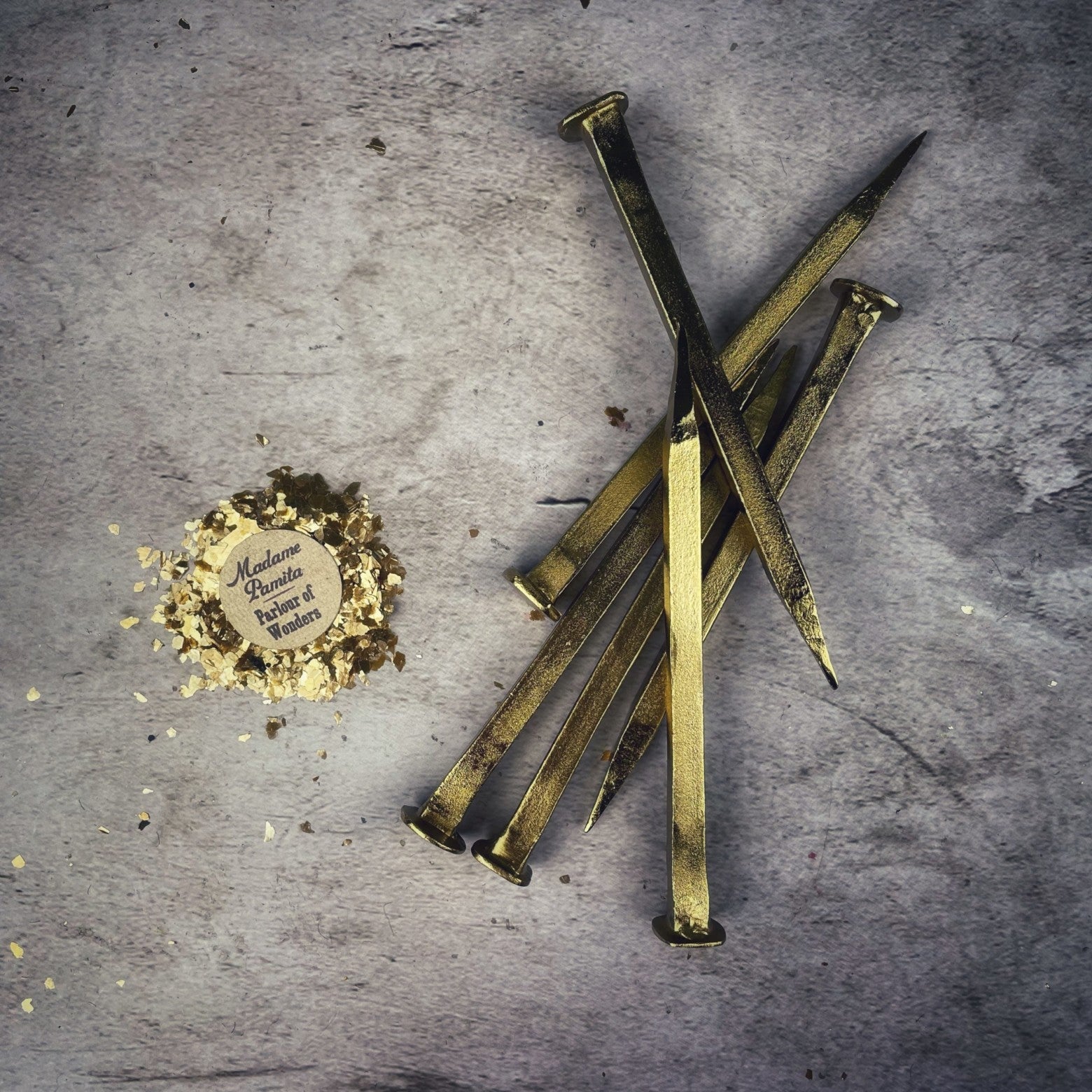 2" Forged Brass Nail