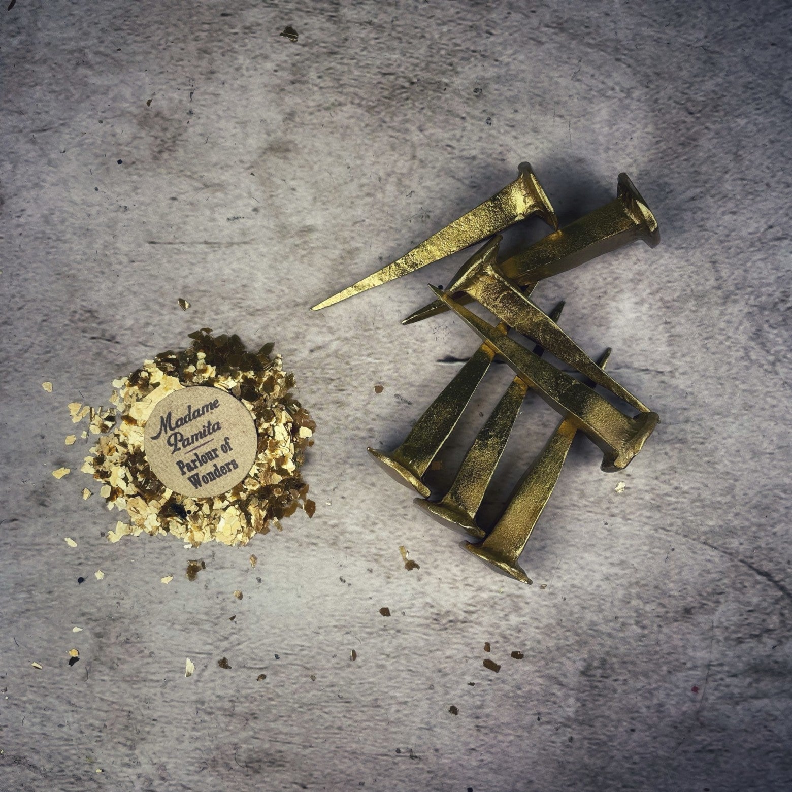 2" Forged Brass Nail