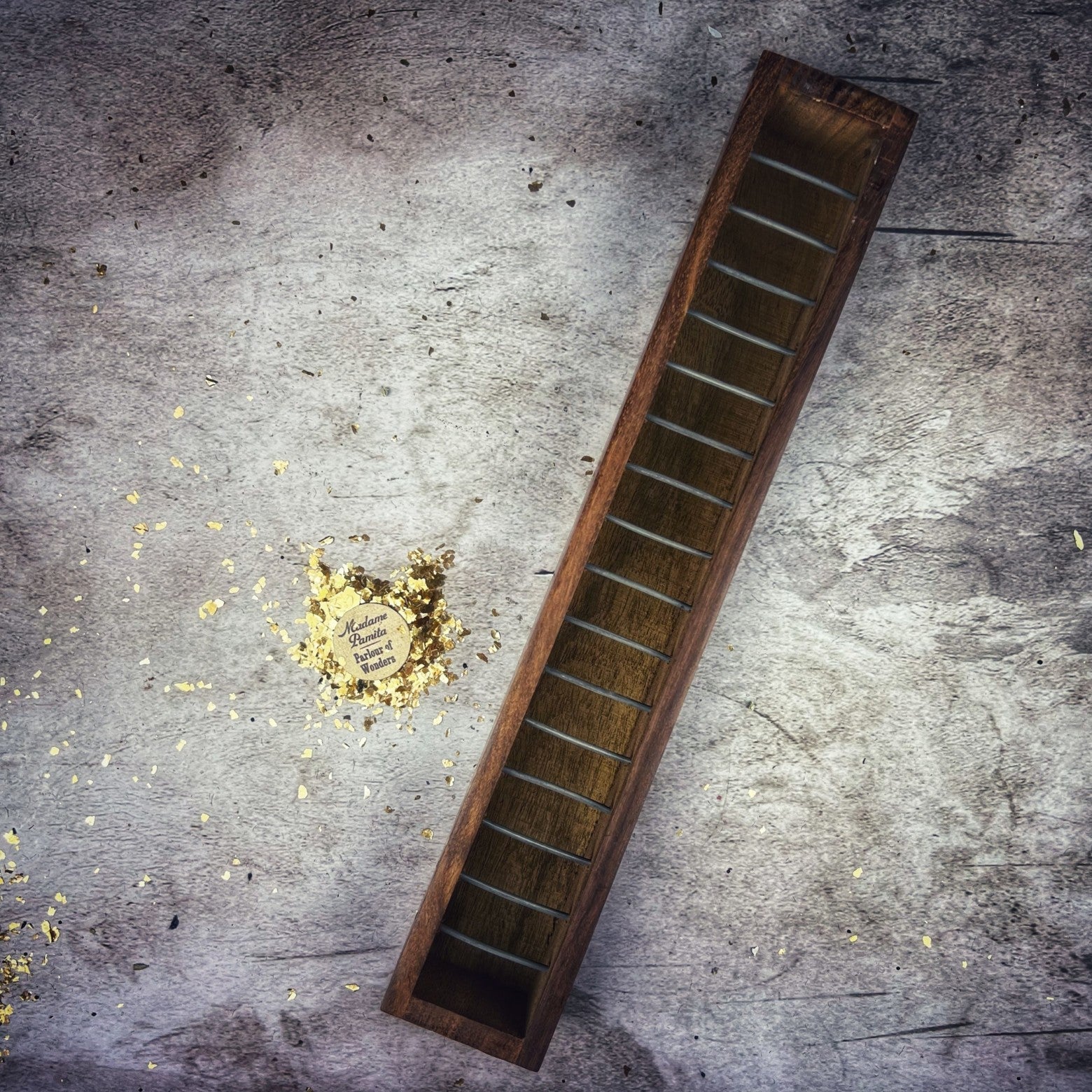Tibetan Wooden Ladder Incense Burner