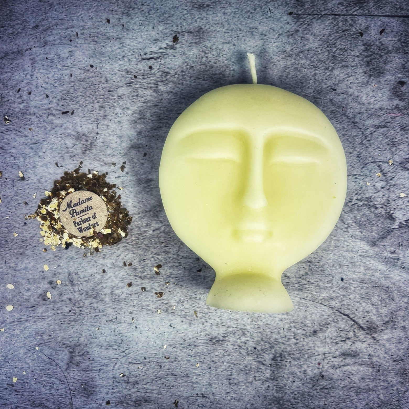 Beeswax Ancestor Spirit Spell Candle