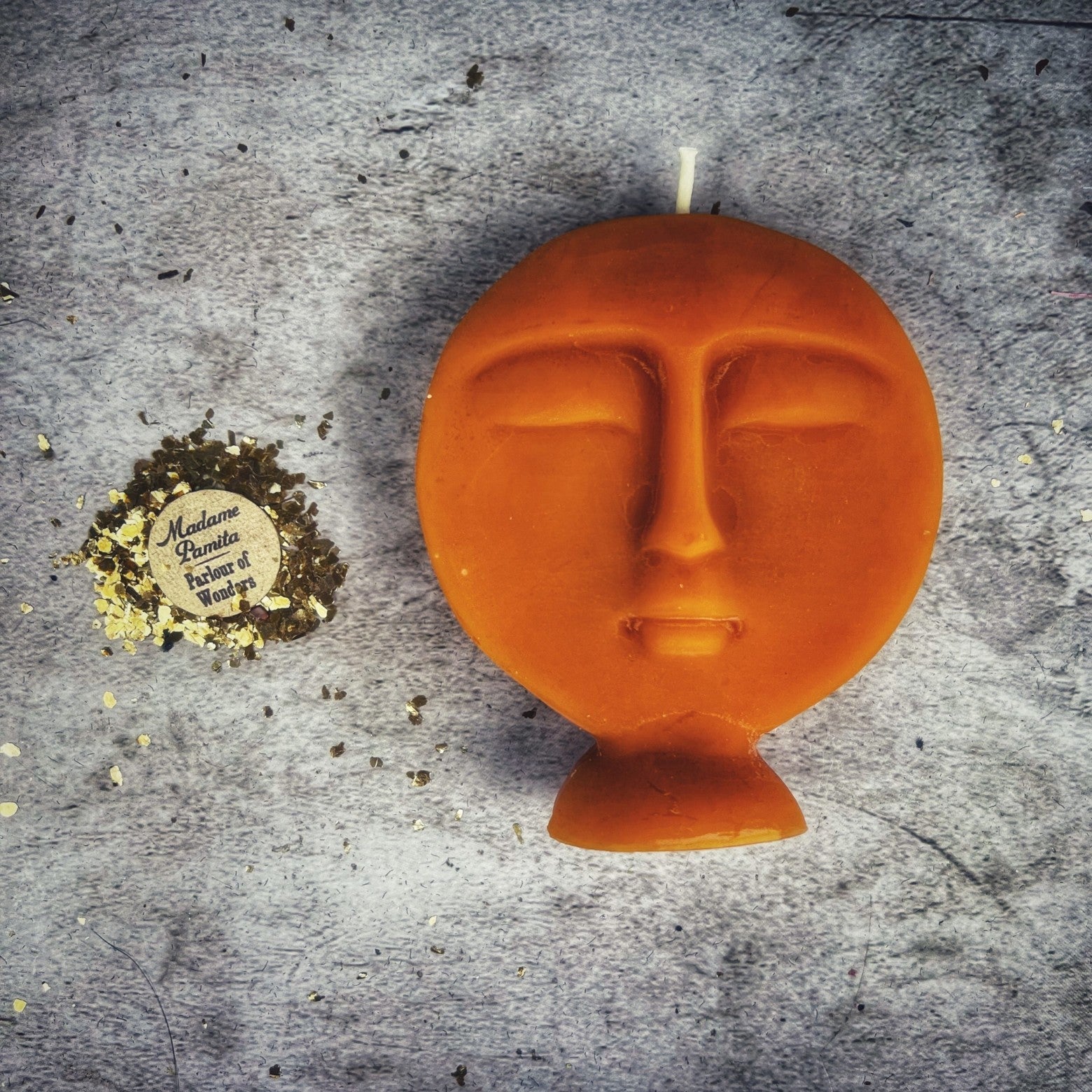 Beeswax Ancestor Spirit Spell Candle