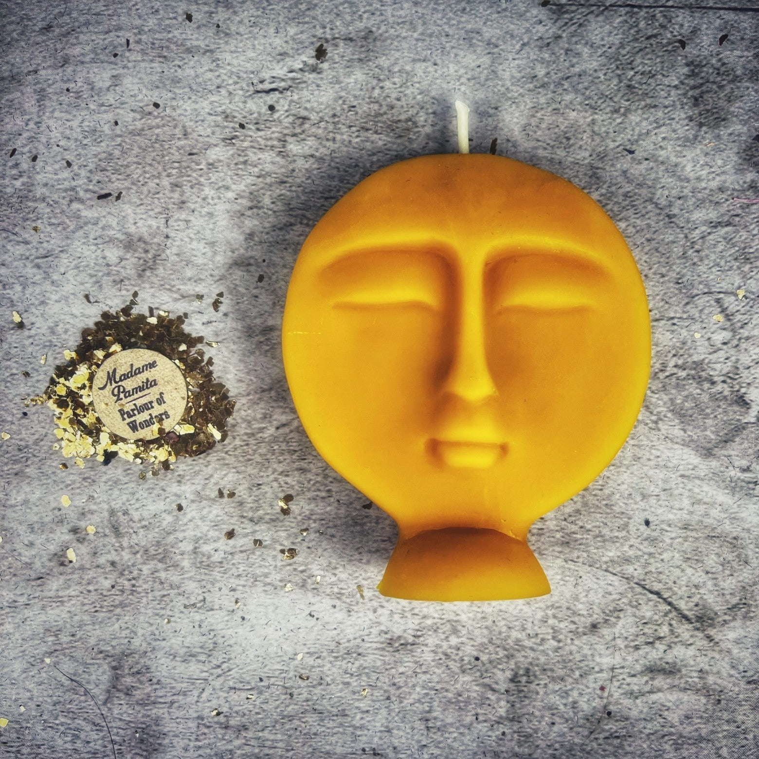 Beeswax Ancestor Spirit Spell Candle