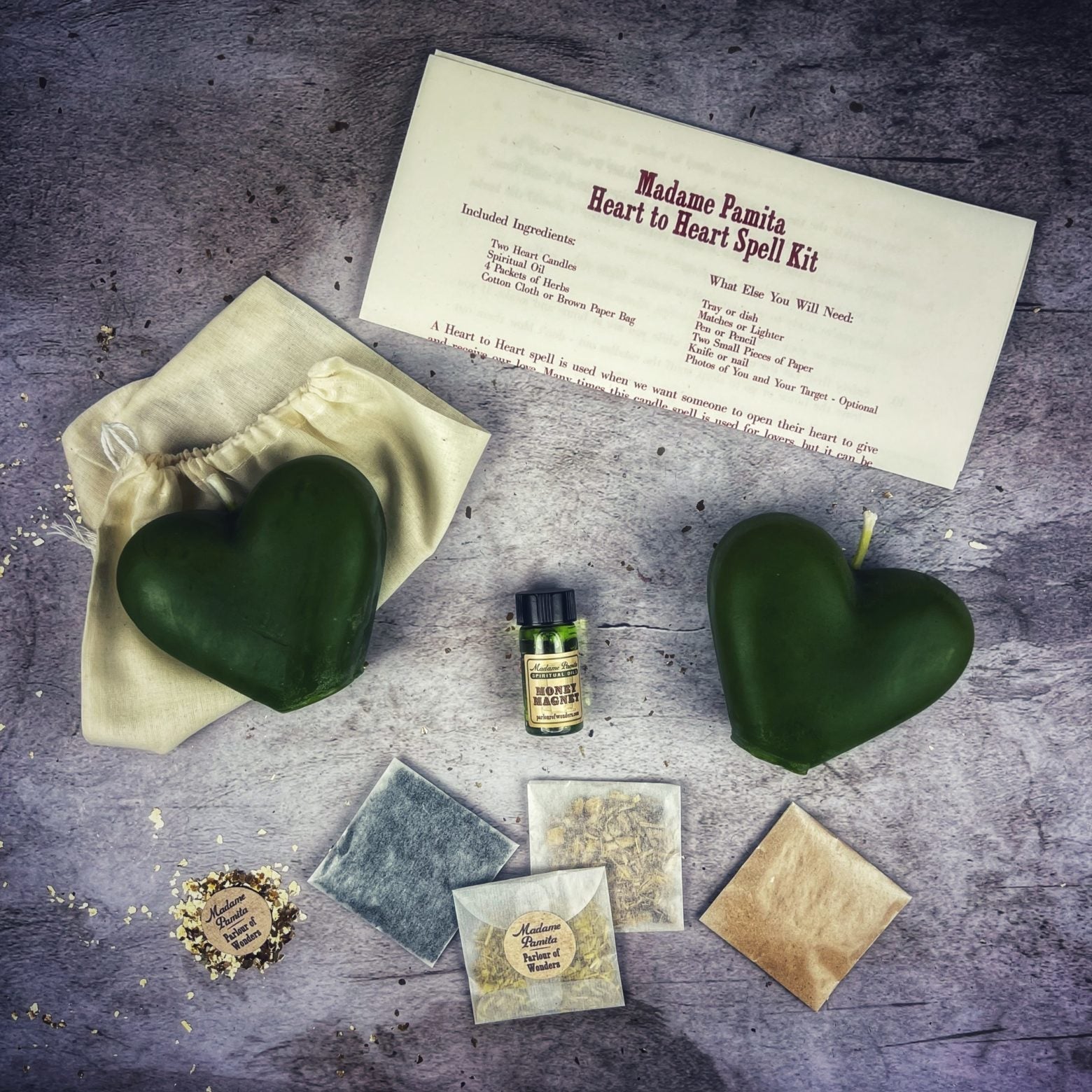 Heart to Heart Candle Spell Kit