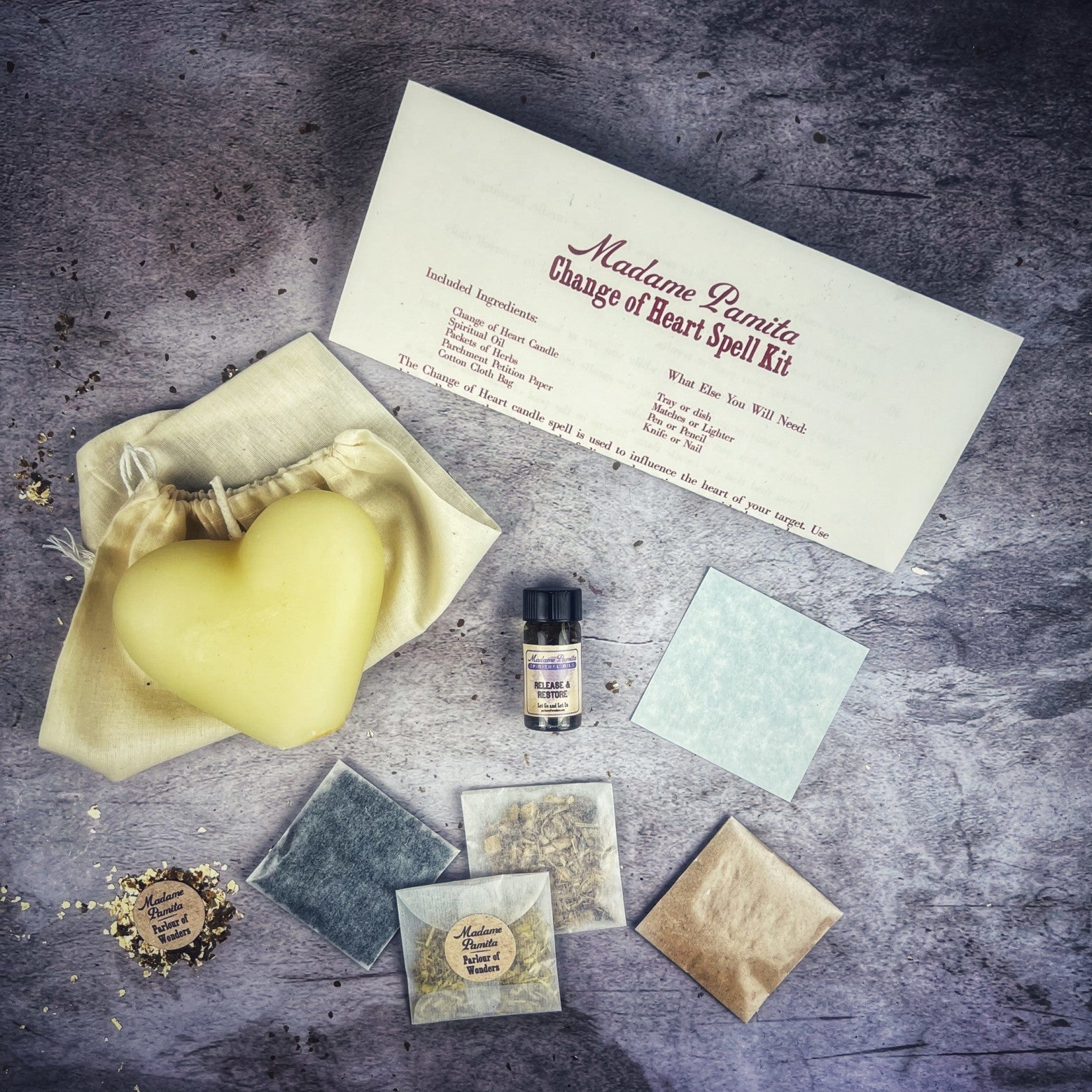 Change of Heart Candle Spell Kit