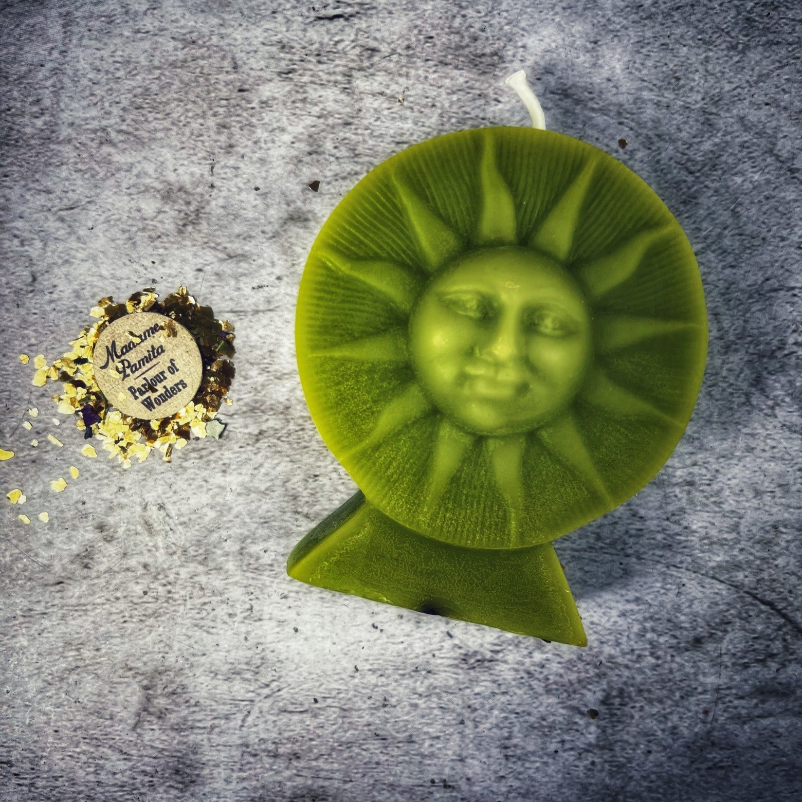 Beeswax Shining Sun Spell Candle