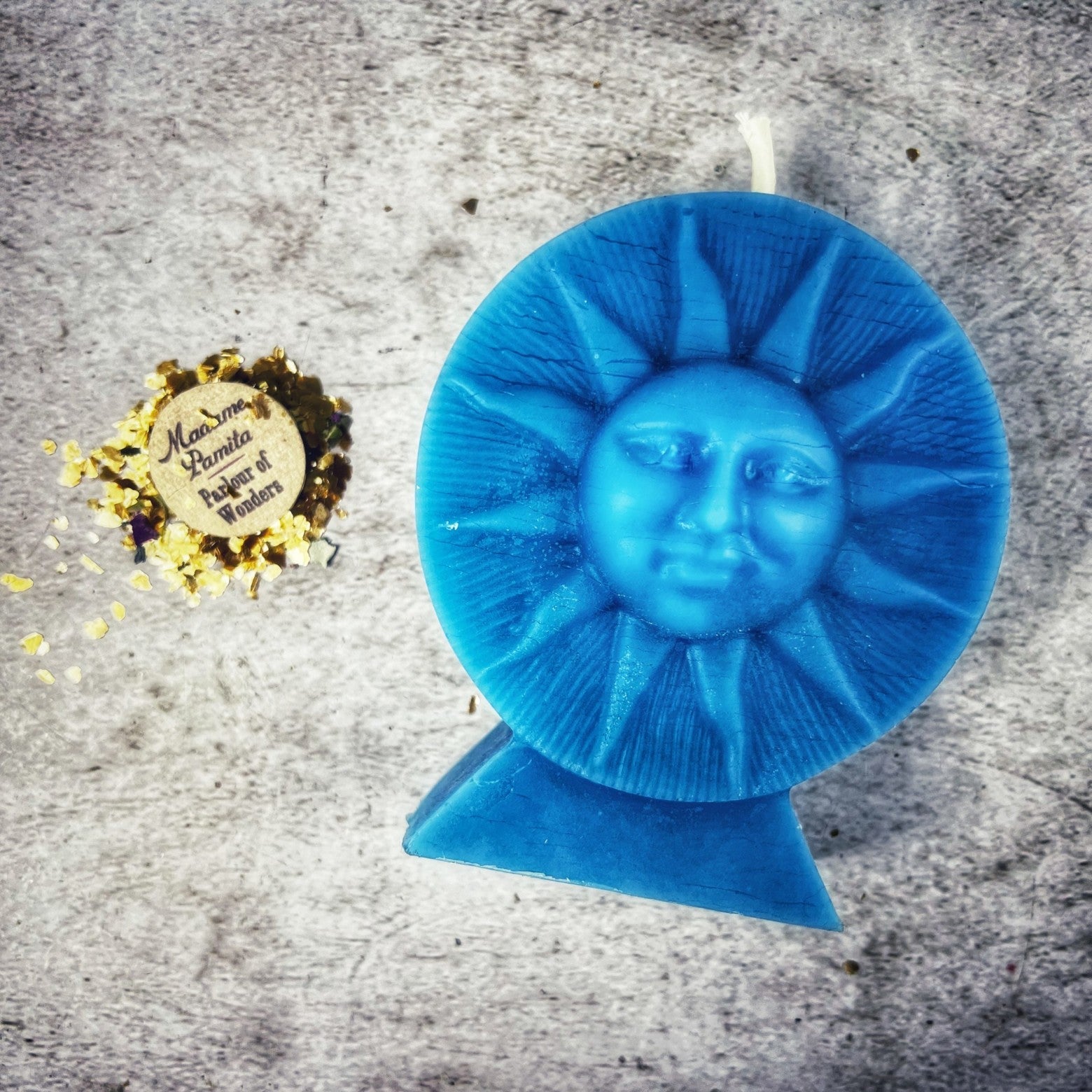 Beeswax Shining Sun Spell Candle