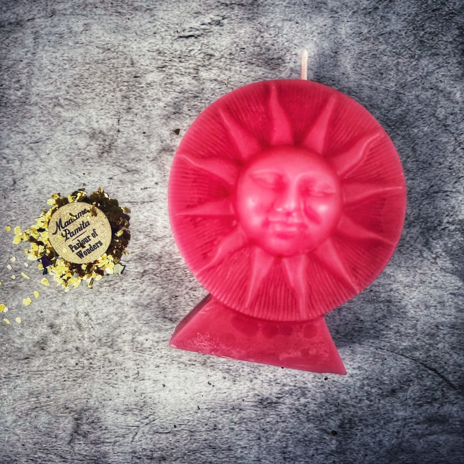 Beeswax Shining Sun Spell Candle