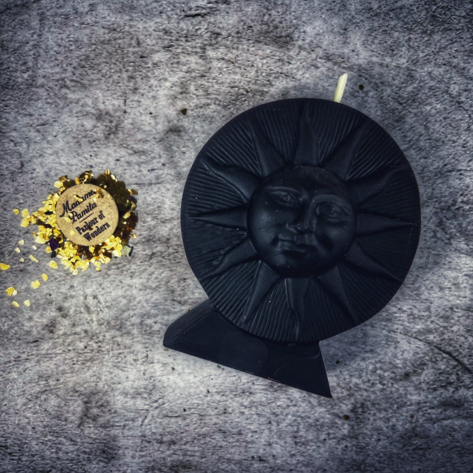 Beeswax Shining Sun Spell Candle