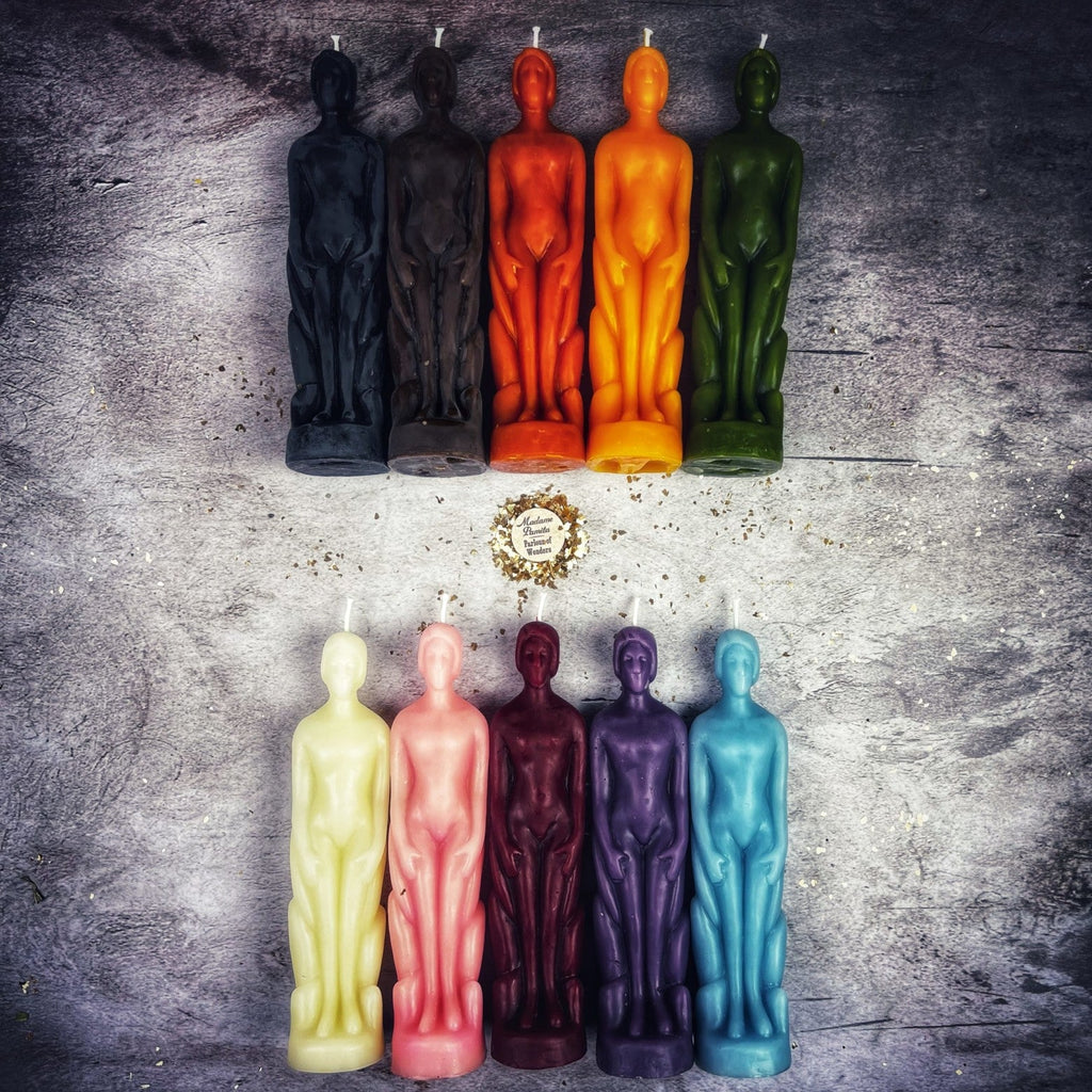 Beeswax Human Figural Spell Candle