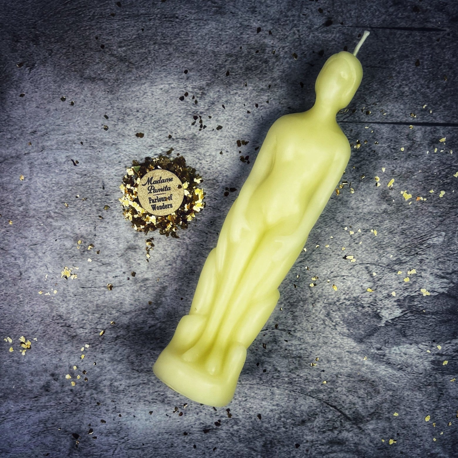 Beeswax Human Figural Spell Candle