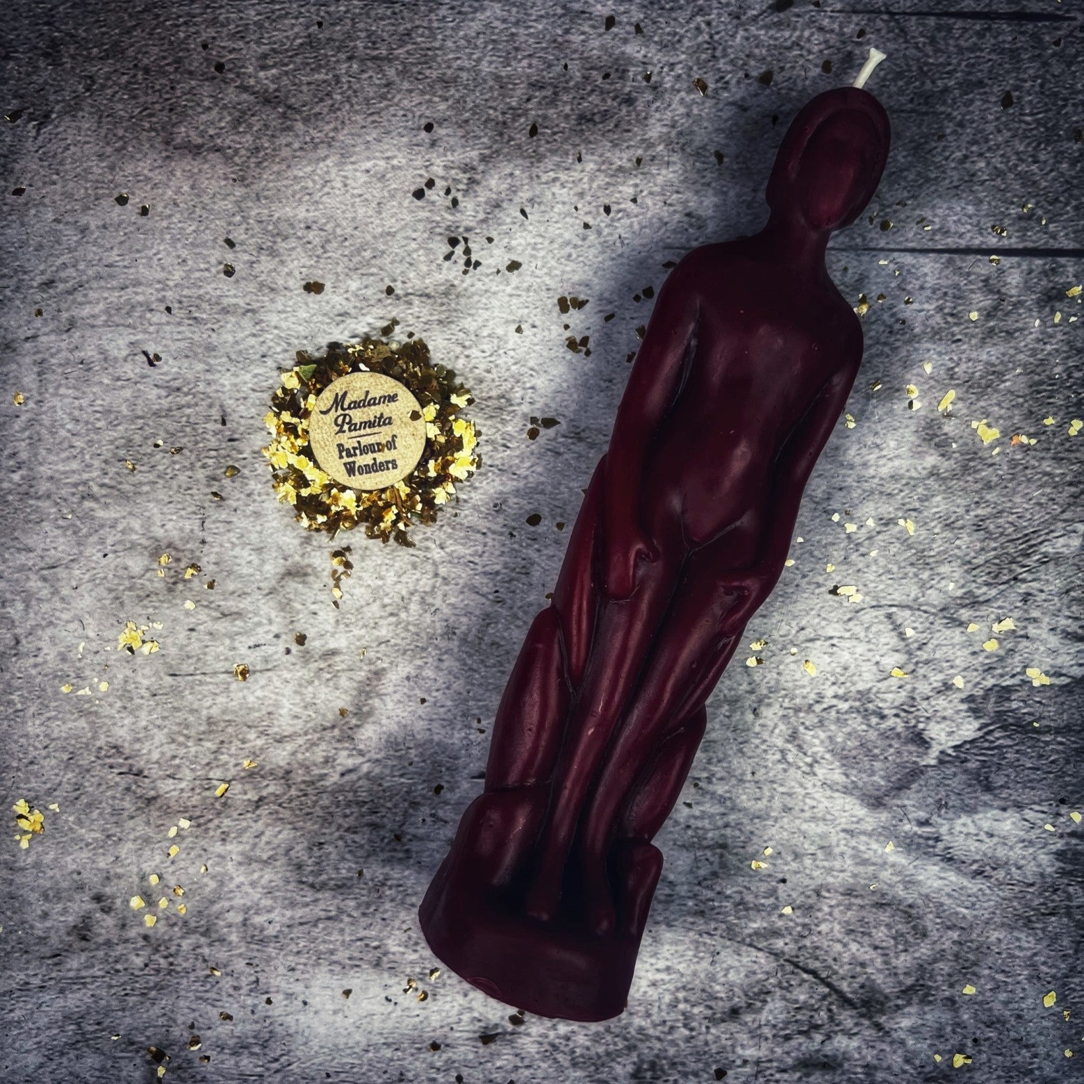 Beeswax Human Figural Spell Candle